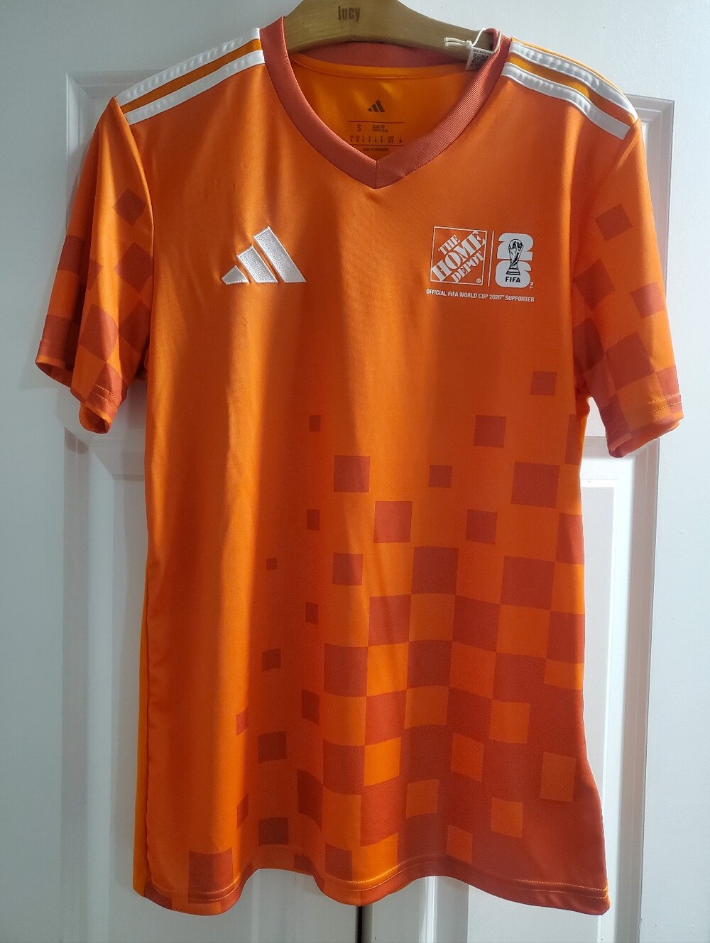 The Home Depot Official FIFA World Cup 2026 Adidas Soccer Jersey Mens Size Small